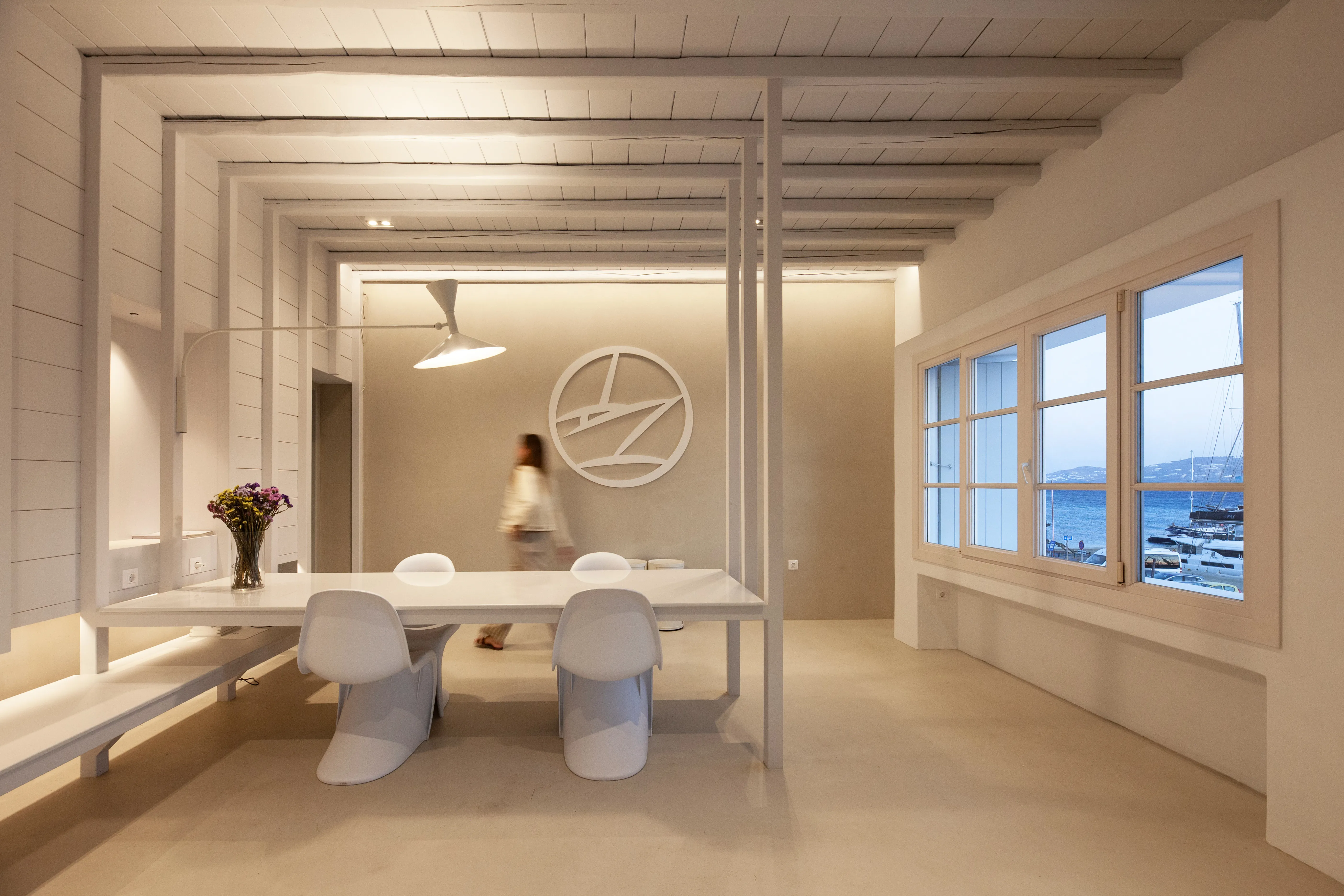 FYLY Yachting Office Sunset, Mykonos